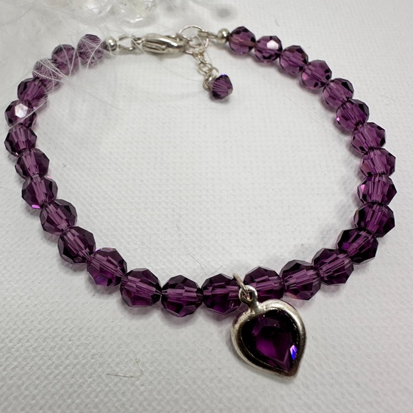 Crystals by Swarovski Bracelet, Beaded Bracelet, Sparkling Jewelry, Gift for Her - Picture 12 of 16